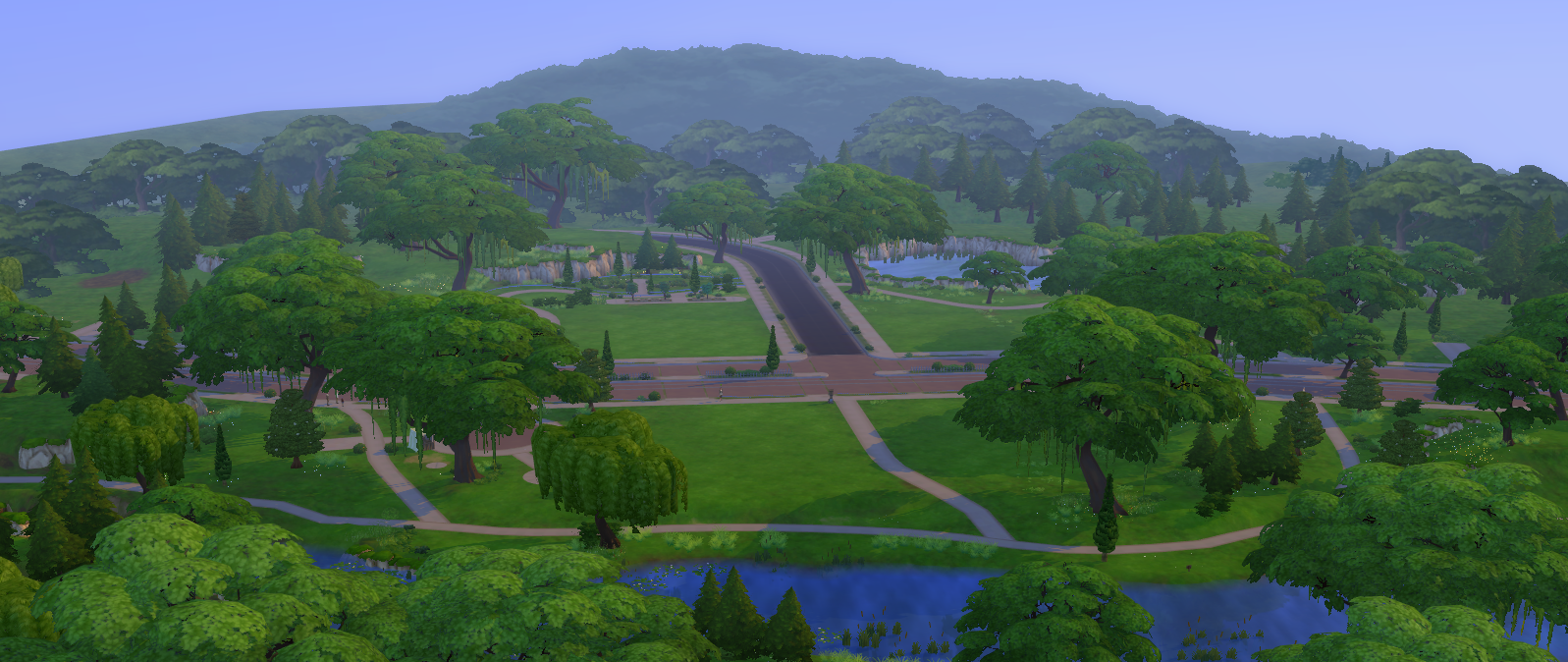 Simverses Empty World Screenshots The Sims 4 Save Files CurseForge   Parkshore 