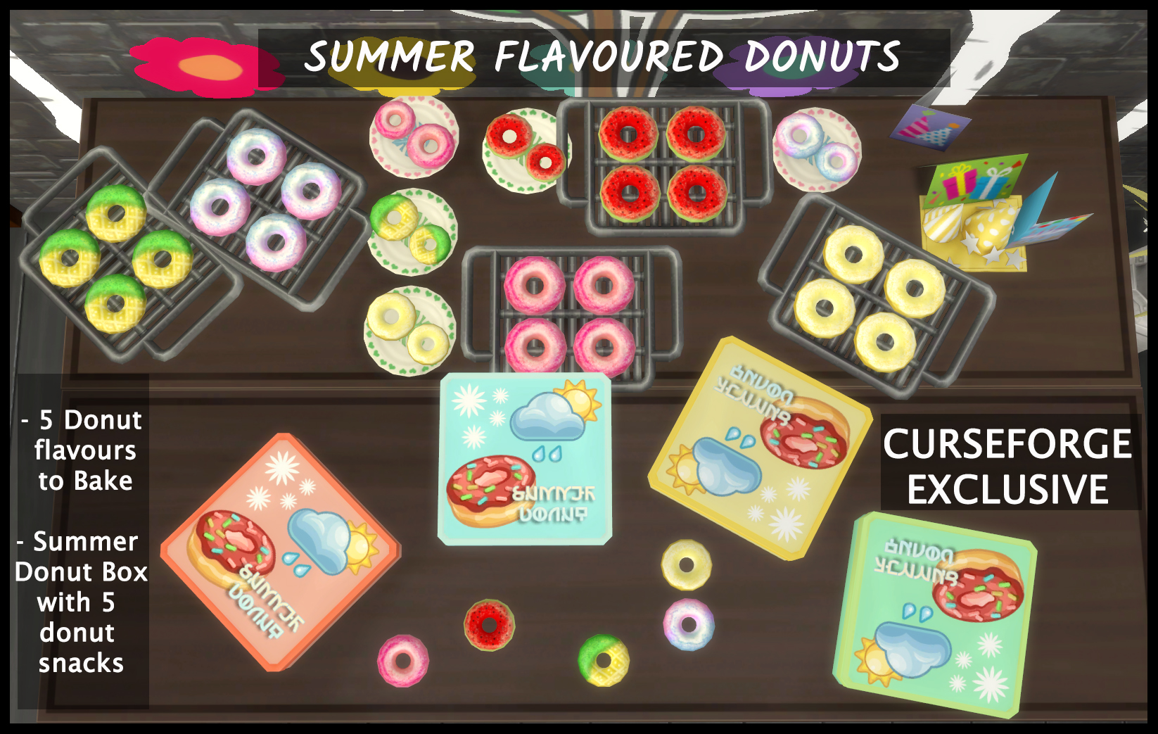 Summer Flavoured Donut