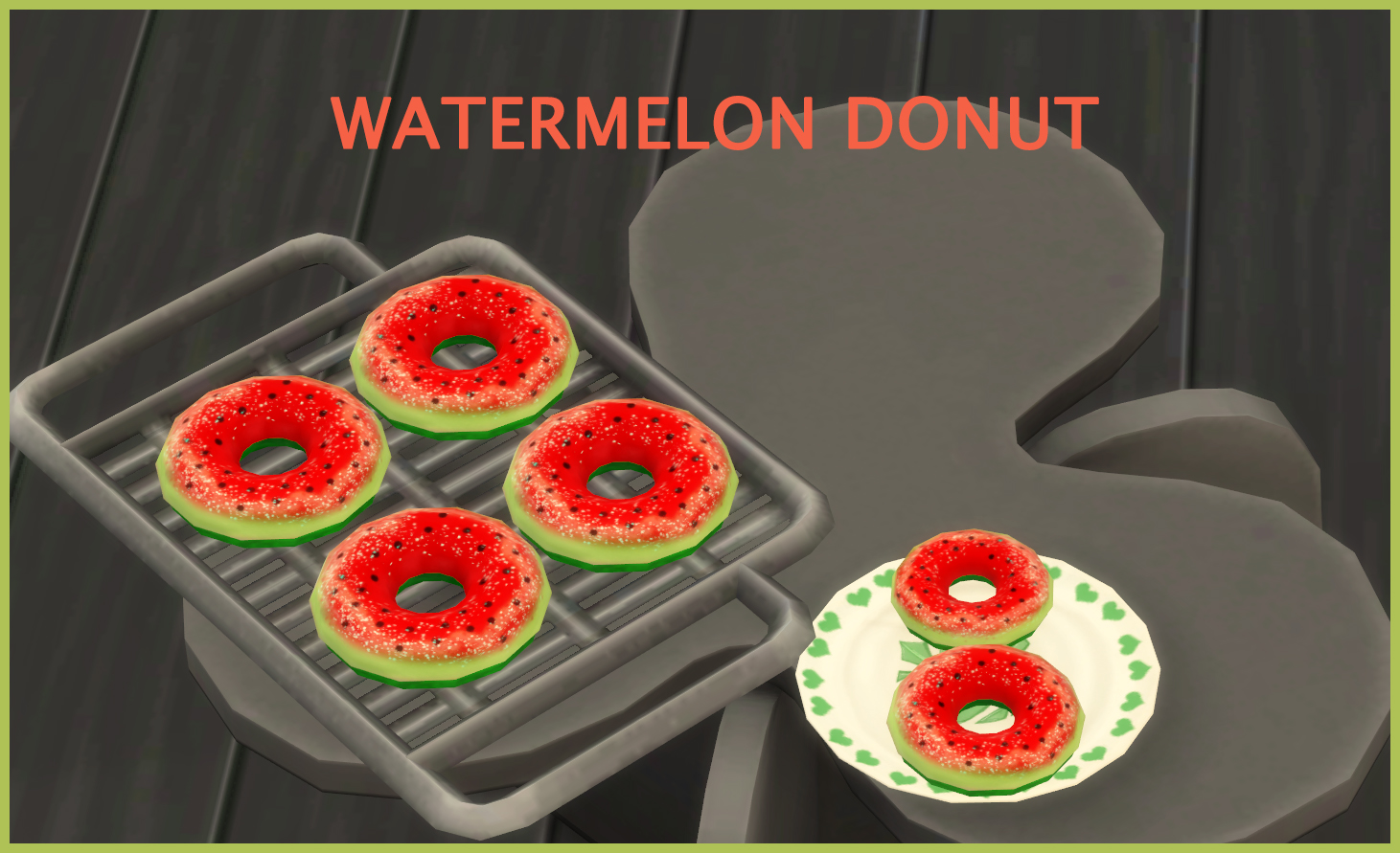 Summer Flavoured Donut