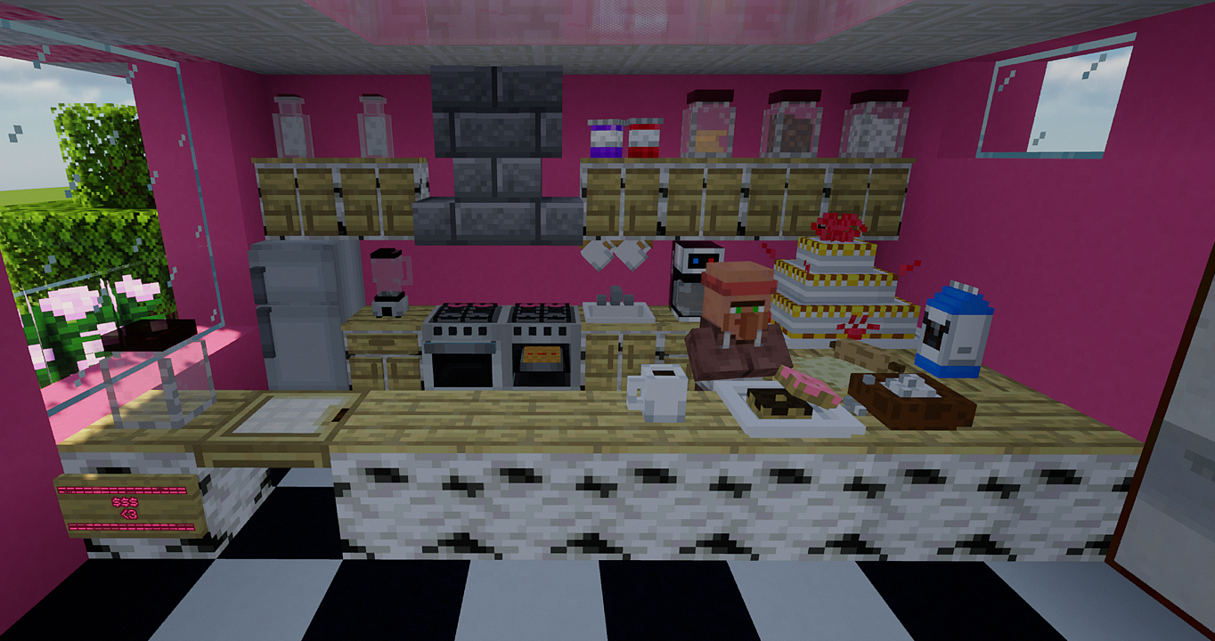 Minecraft Kitchen Ideas Pe