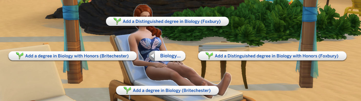 Choose a biology degree