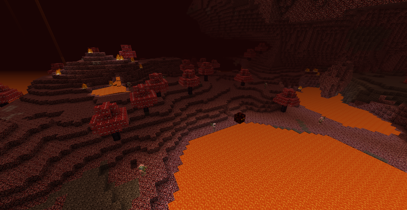 A forest of Netherwood trees