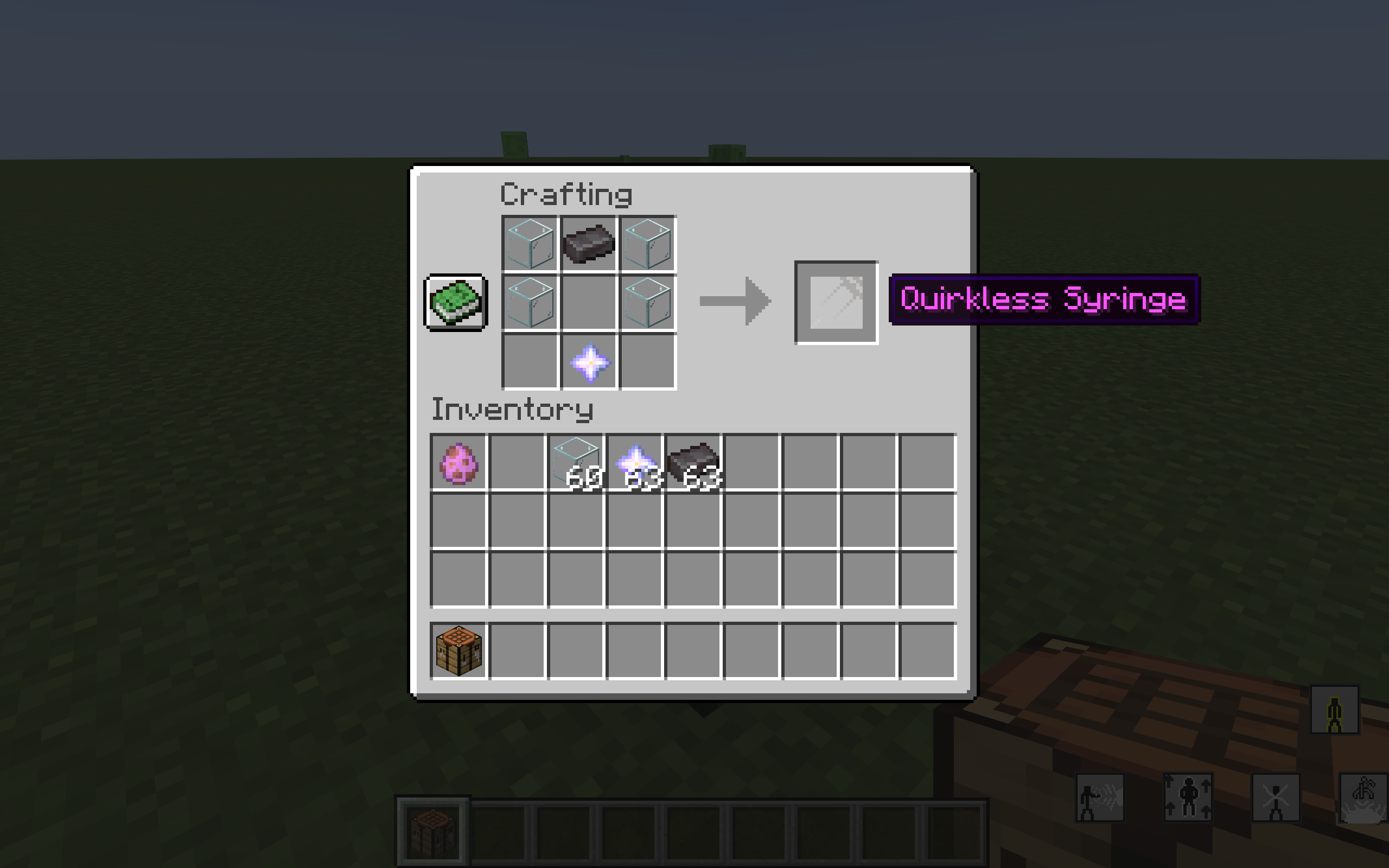 Recipe for Quirkless Syringe