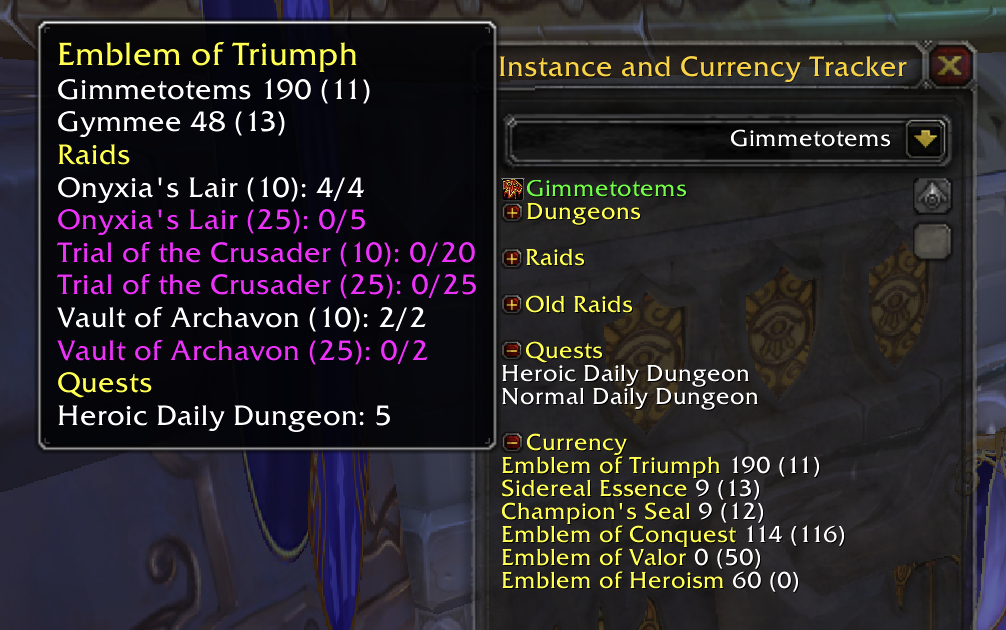 Currency Tooltip