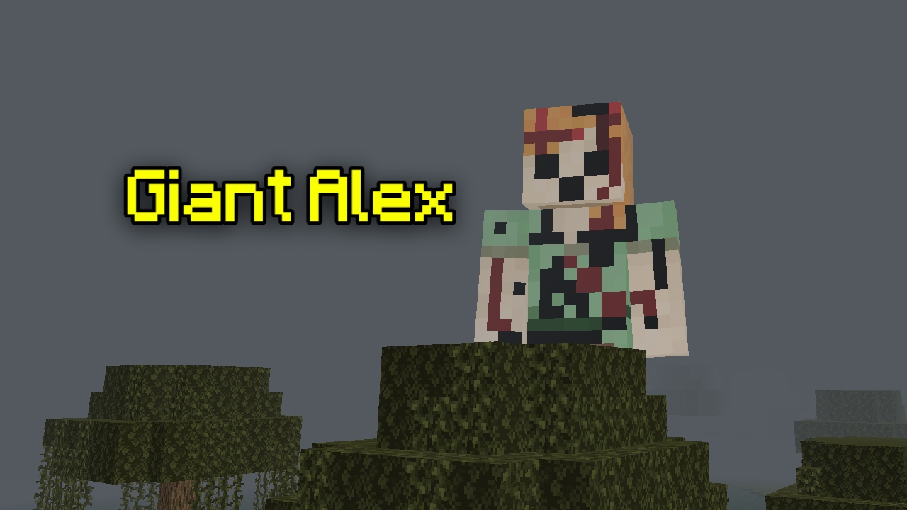 Giant Alex (Horror Experience) Addon Mcpe V1.20.+ - Screenshots - Minecraft  Bedrock Addons - CurseForge