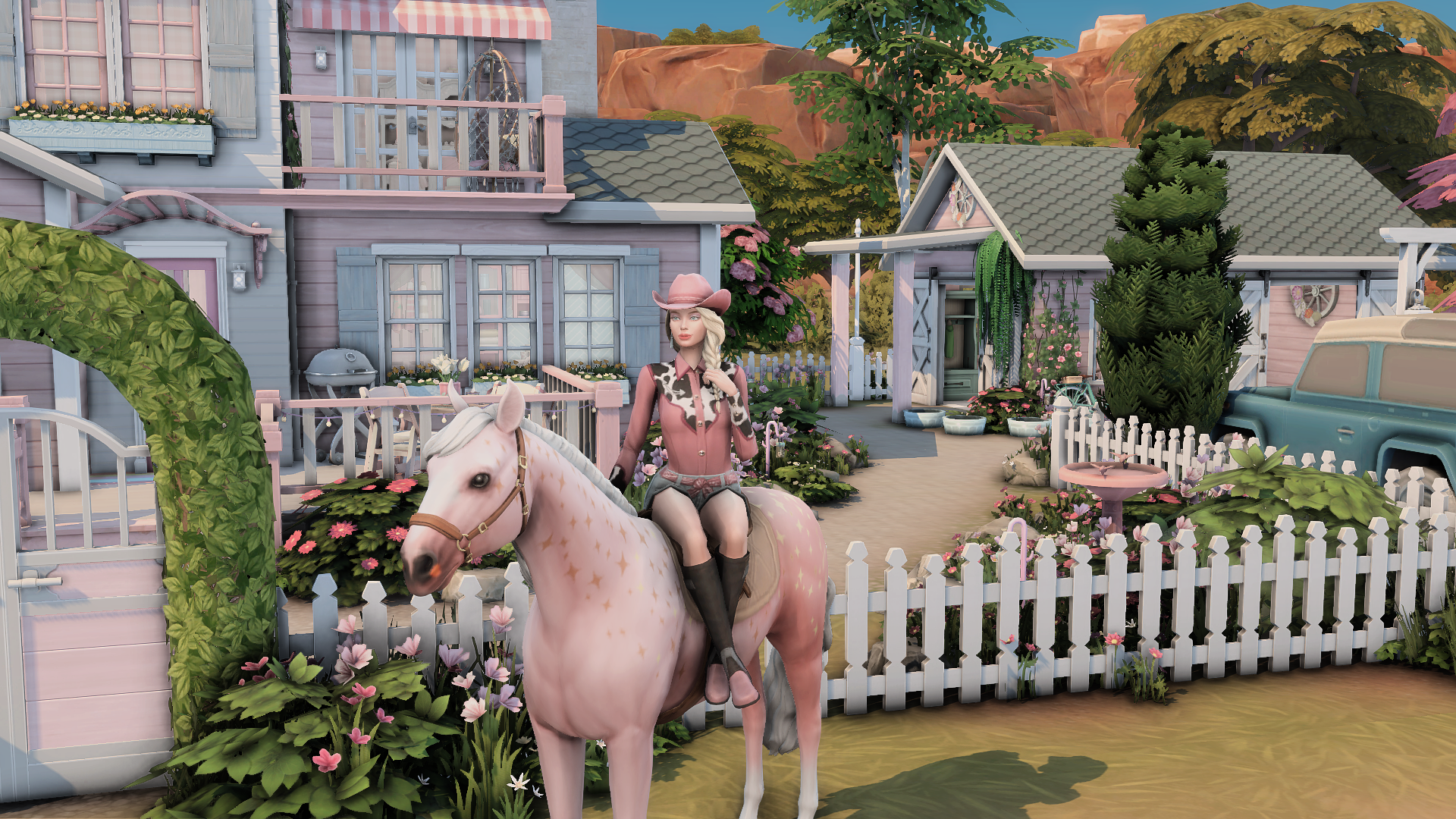 Barbie's dream country house