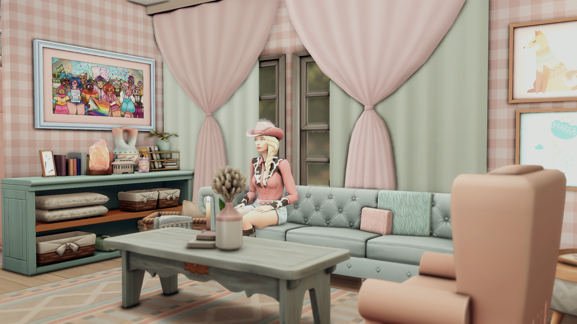 Barbie's dream country house