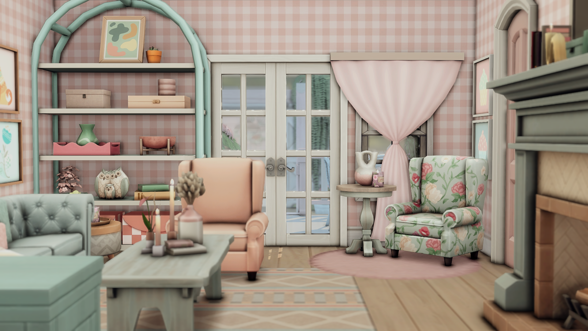 Barbie's dream country house