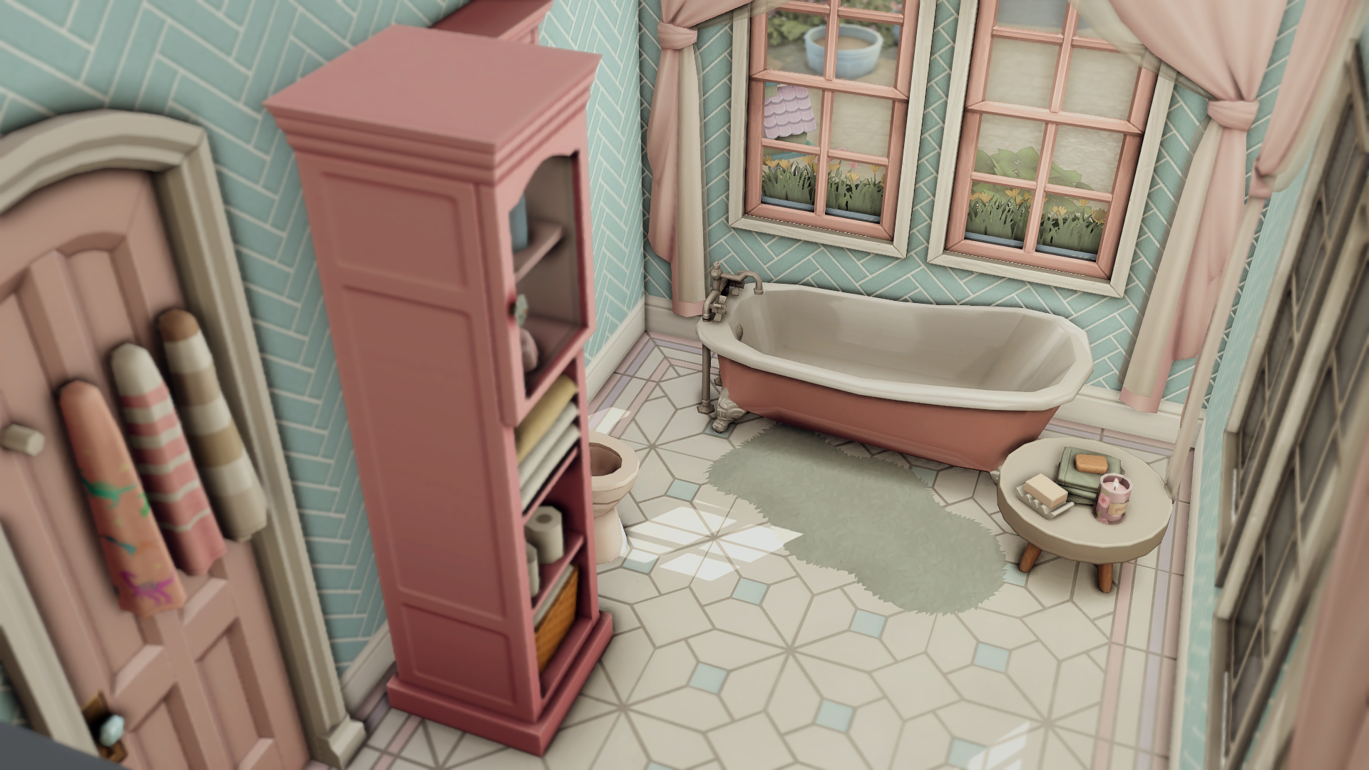 Barbie's dream country house