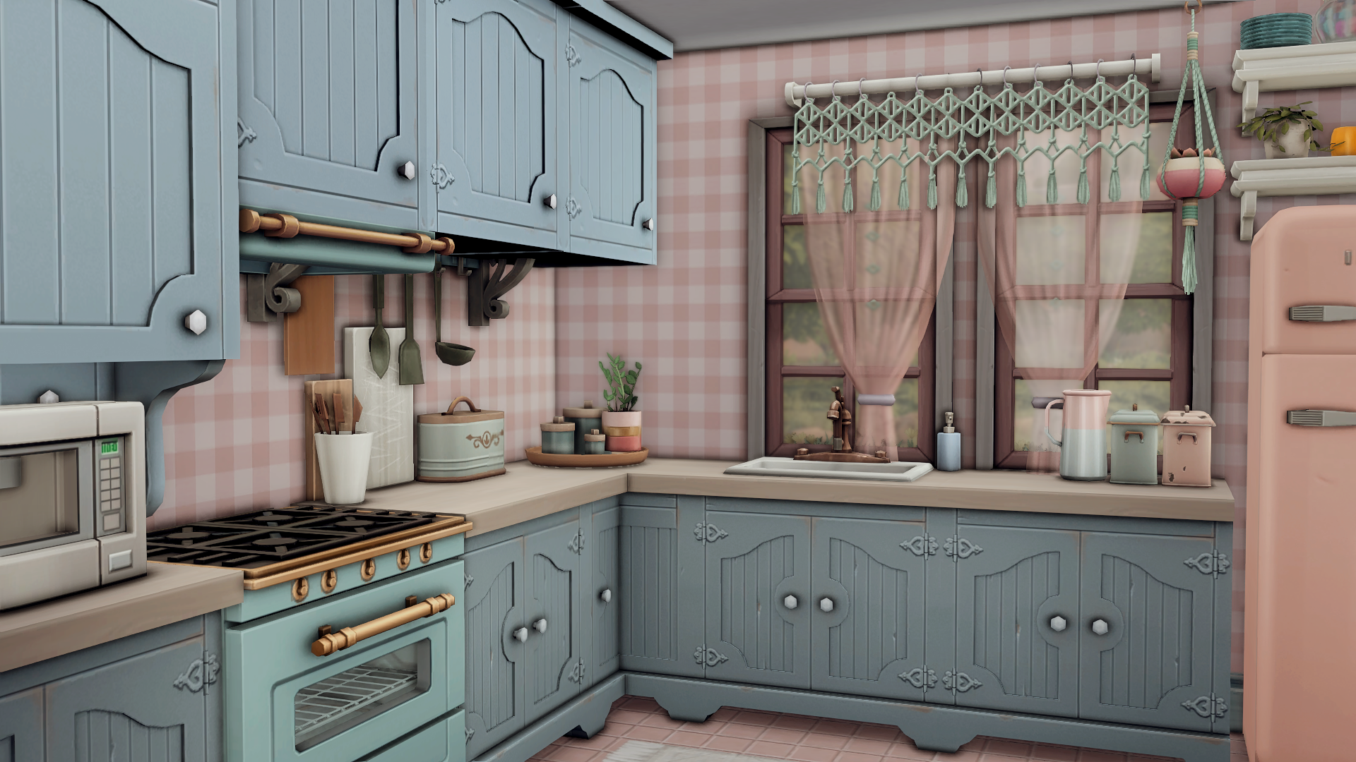 Barbie's dream country house