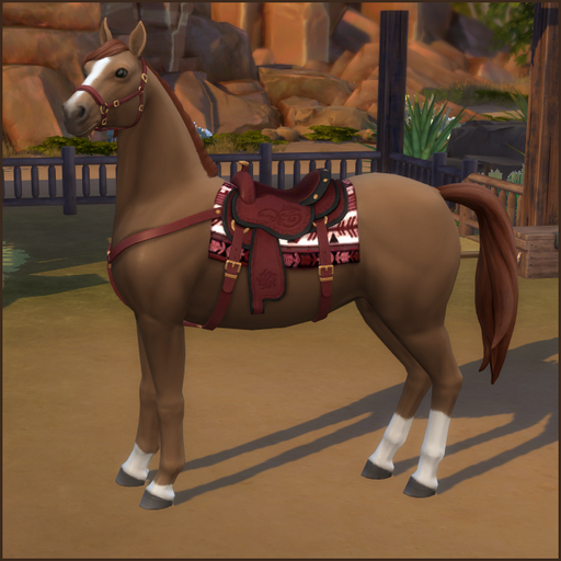 Horse Saddlecloth #1 - The Sims 4 Create a Sim - CurseForge