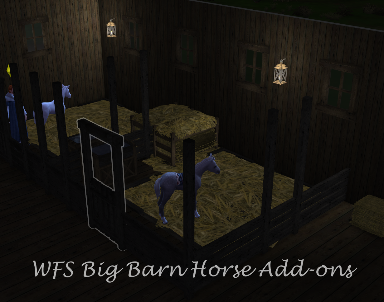 WFS Big Barn Add-Ons for Horses