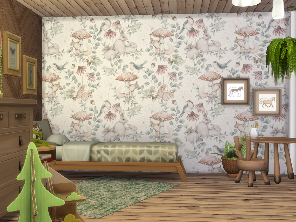 Wallpaper Minou - Screenshots - The Sims 4 Build / Buy - CurseForge