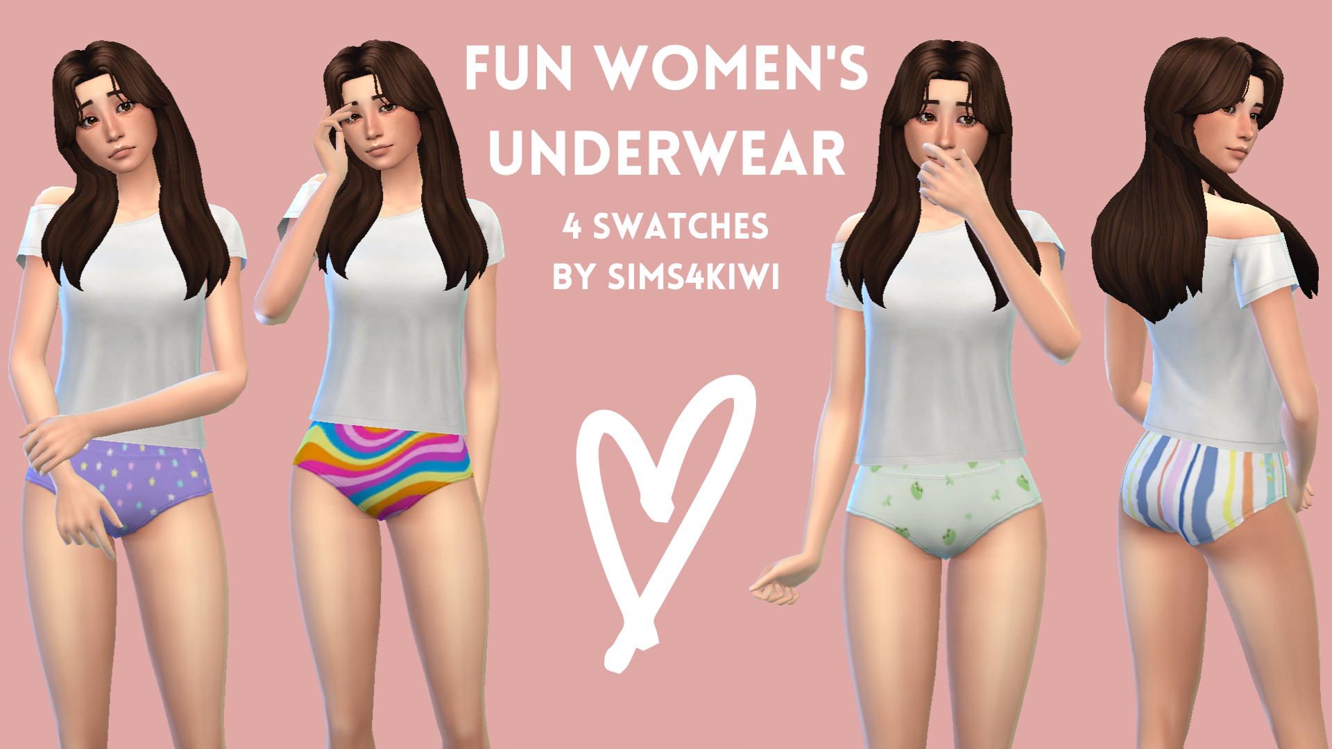 Fun Women s Underwear Screenshots The Sims 4 Create a Sim