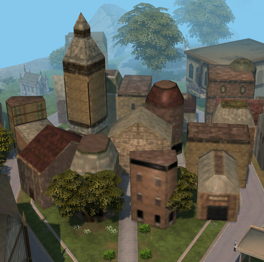 S3 Midnight Hollow Buildings Hood Deco