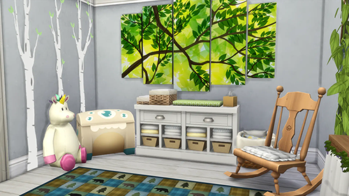 Chaning Table area