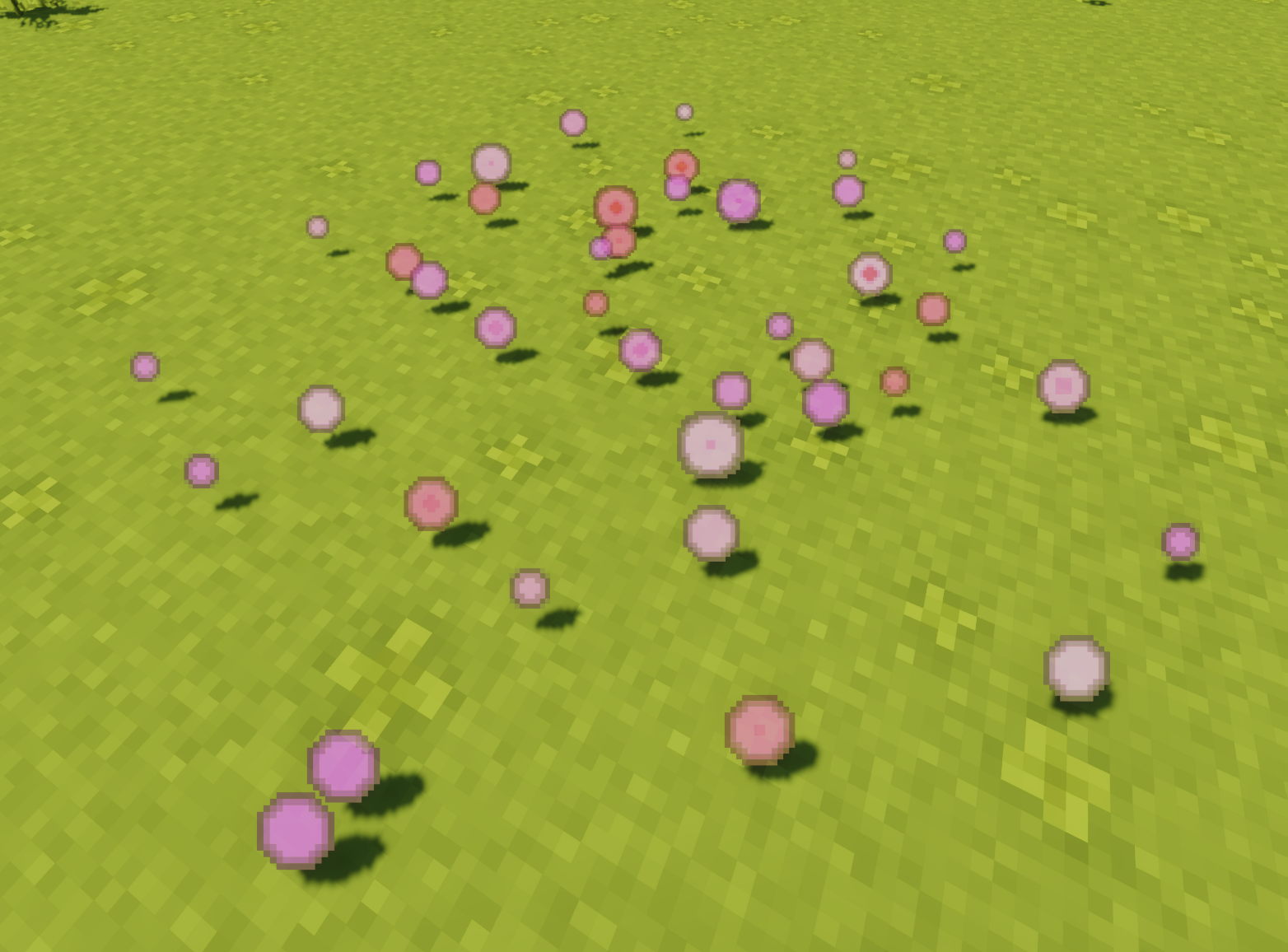 Pink Orbs 2