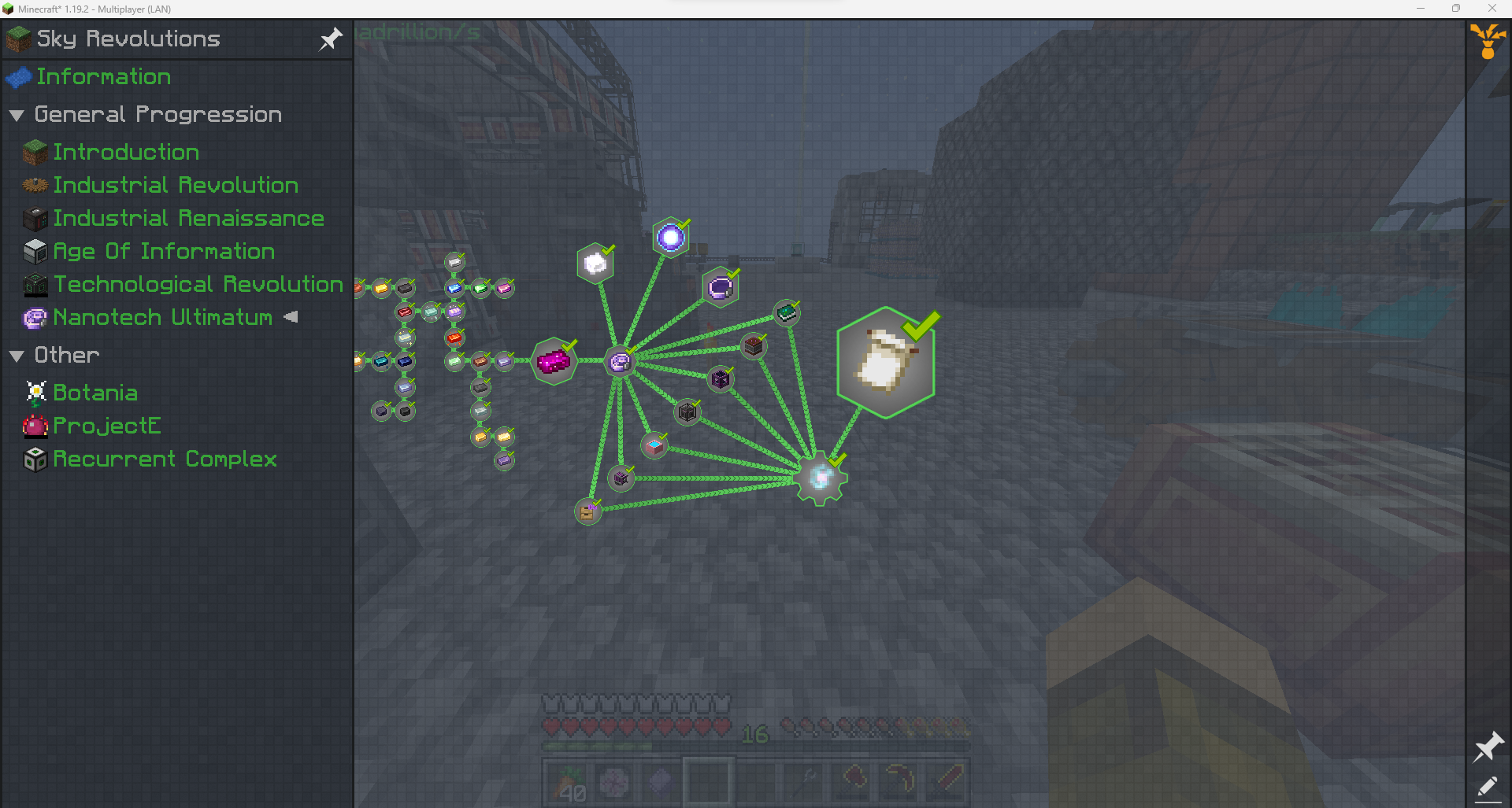 First person to complete the pack.