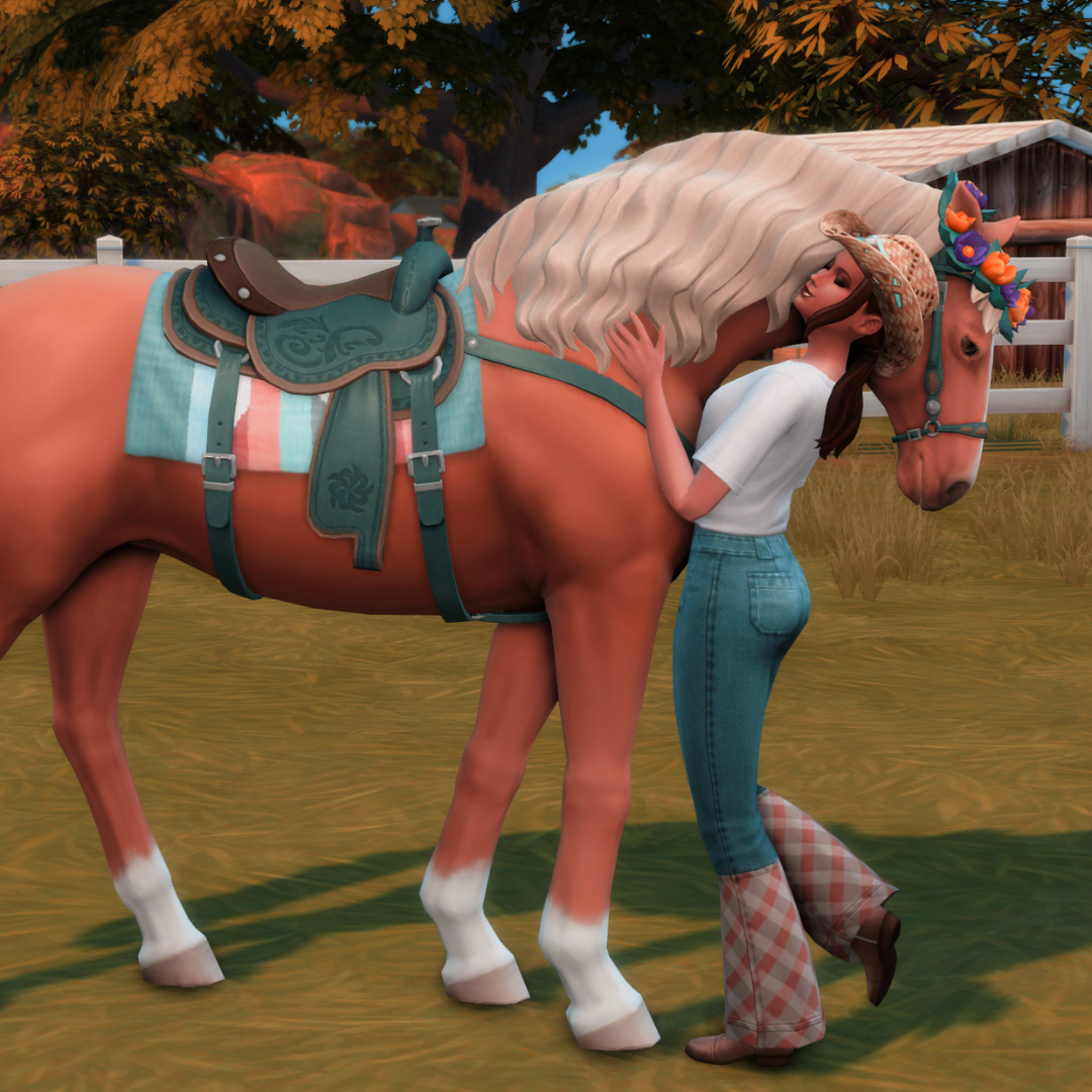 Hugging Horse
