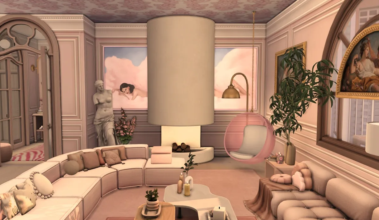 Barbie Livingroom - Screenshots - The Sims 4 Rooms / Lots - CurseForge