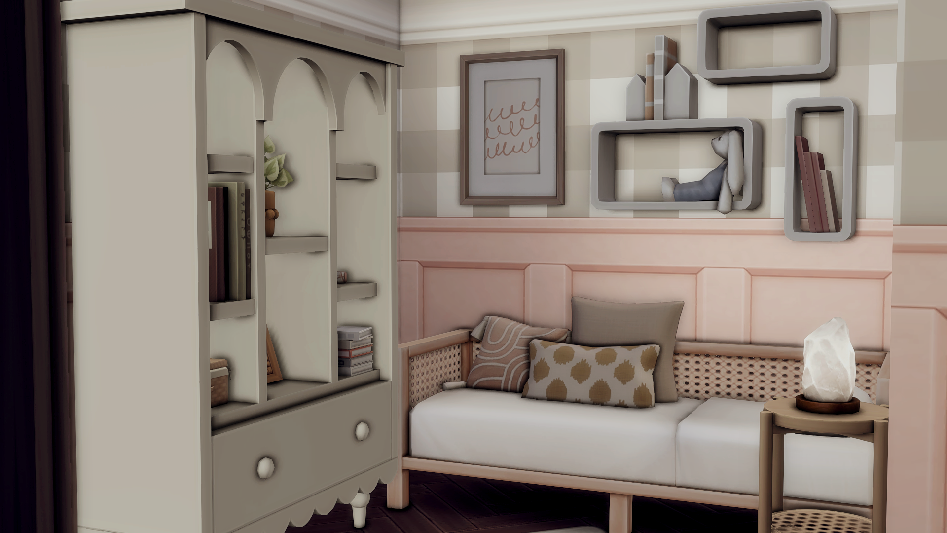 pinky bedroom