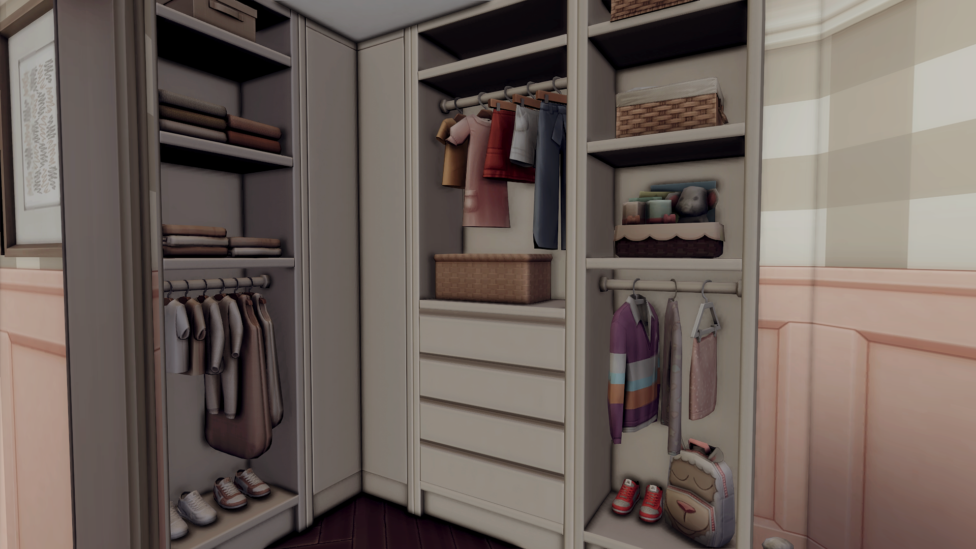 pinky bedroom