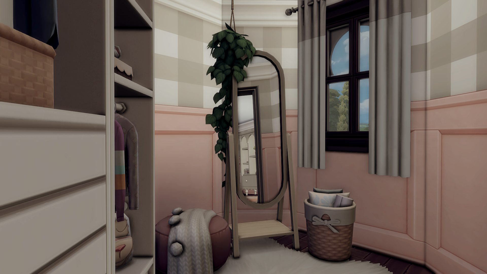 pinky bedroom