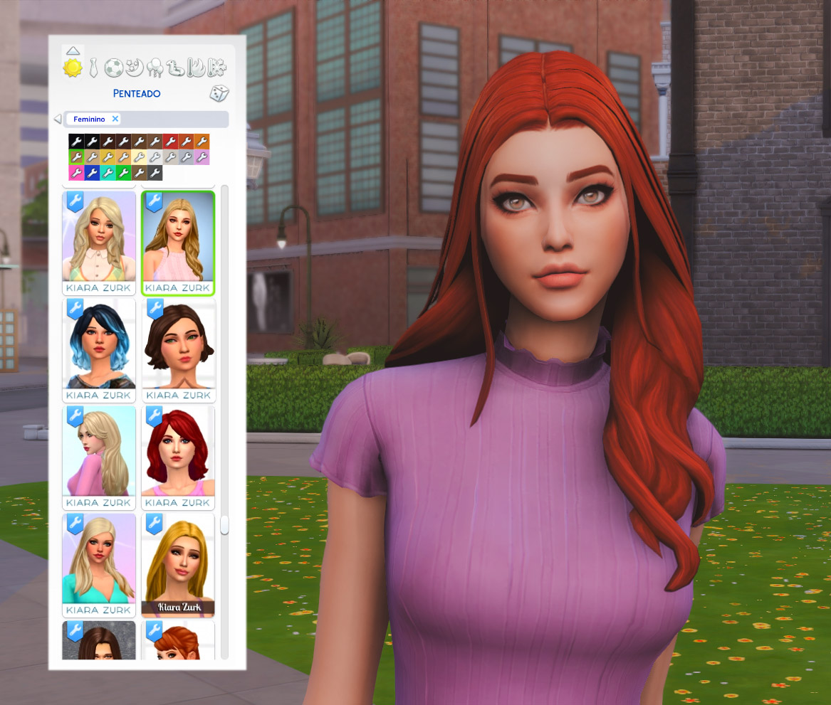 Amaya Hairstyle Version 2 - The Sims 4 Create a Sim - CurseForge