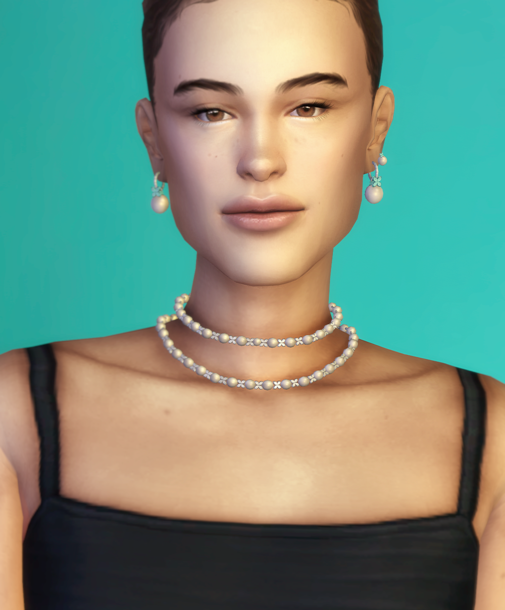 R 000 And 1837 Co Pearl And Diamond Jewel Set Screenshots The Sims 4 Create A Sim Curseforge