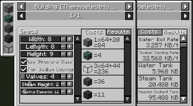 Thermoelectric Boiler - Sodium Cooling Mode