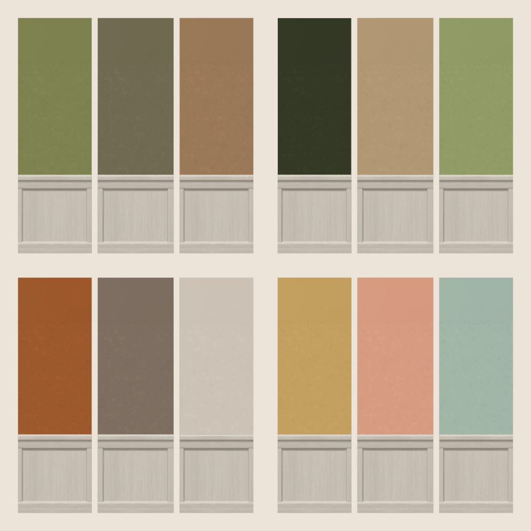 Cozy Color Palette Wallpaper - Gallery - The Sims 4 Build / Buy ...