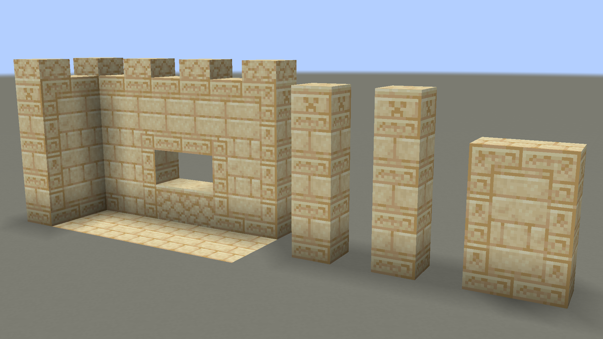 Chiseled Bookshelf 3D - Minecraft Resource Pack
