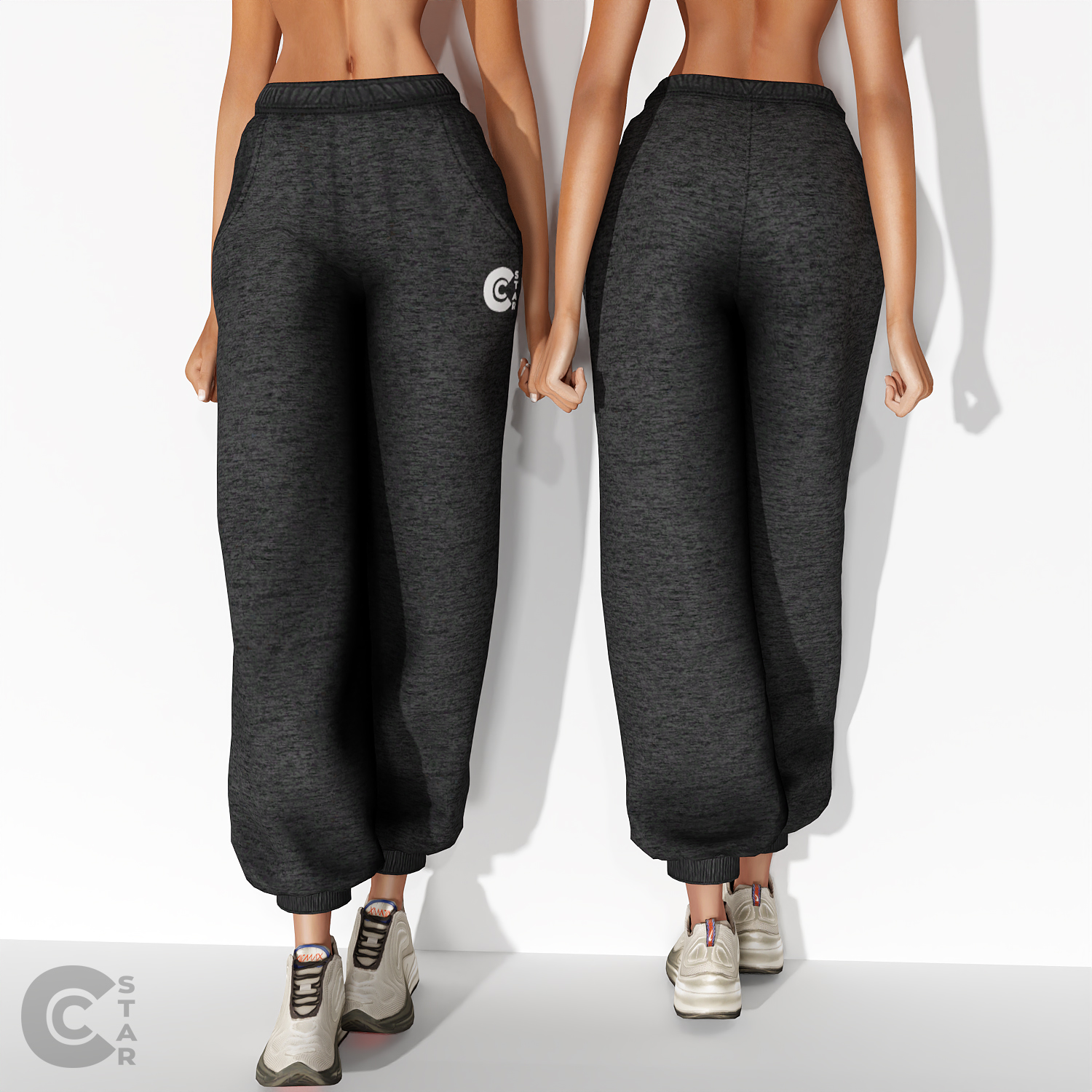 High Waisted Joggers Screenshots The Sims 4 Create a Sim
