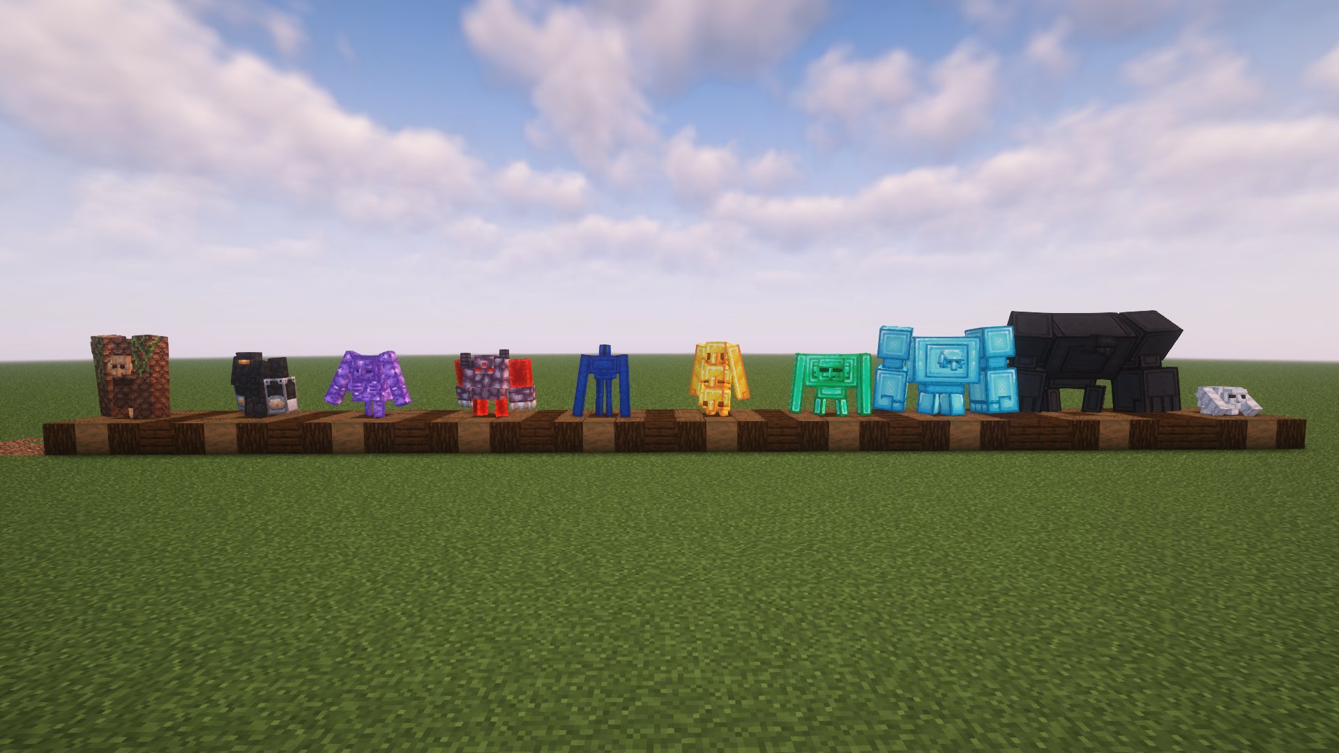 Mineral Golems.