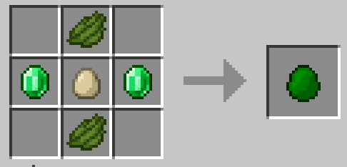 Green Egg Crafting Recipe