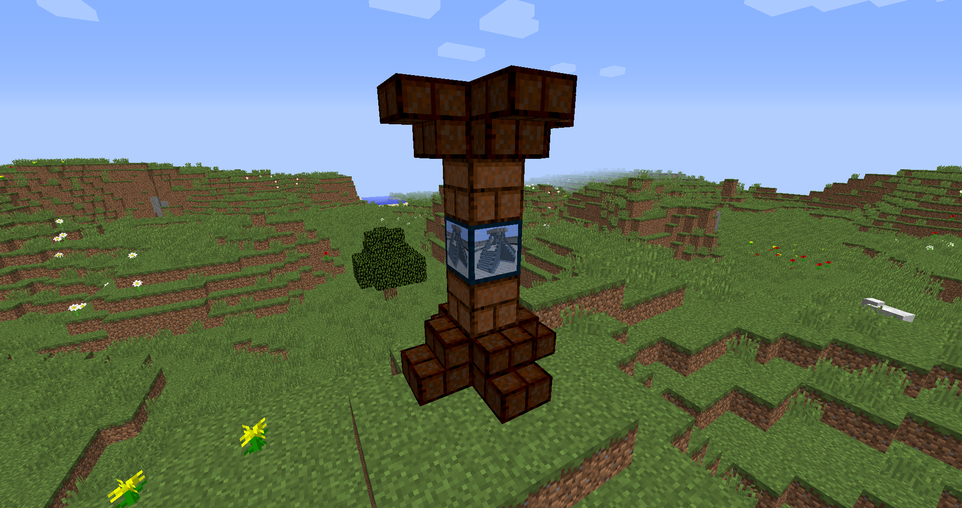 Thumbnail It's easy to get lost in the Overworld, and not be able to teleport back to the Creator's Throne! Fortunately, these Overworld Outposts spawn throughout the Overworld, allowing the player to easy get back whenever they're lost!
