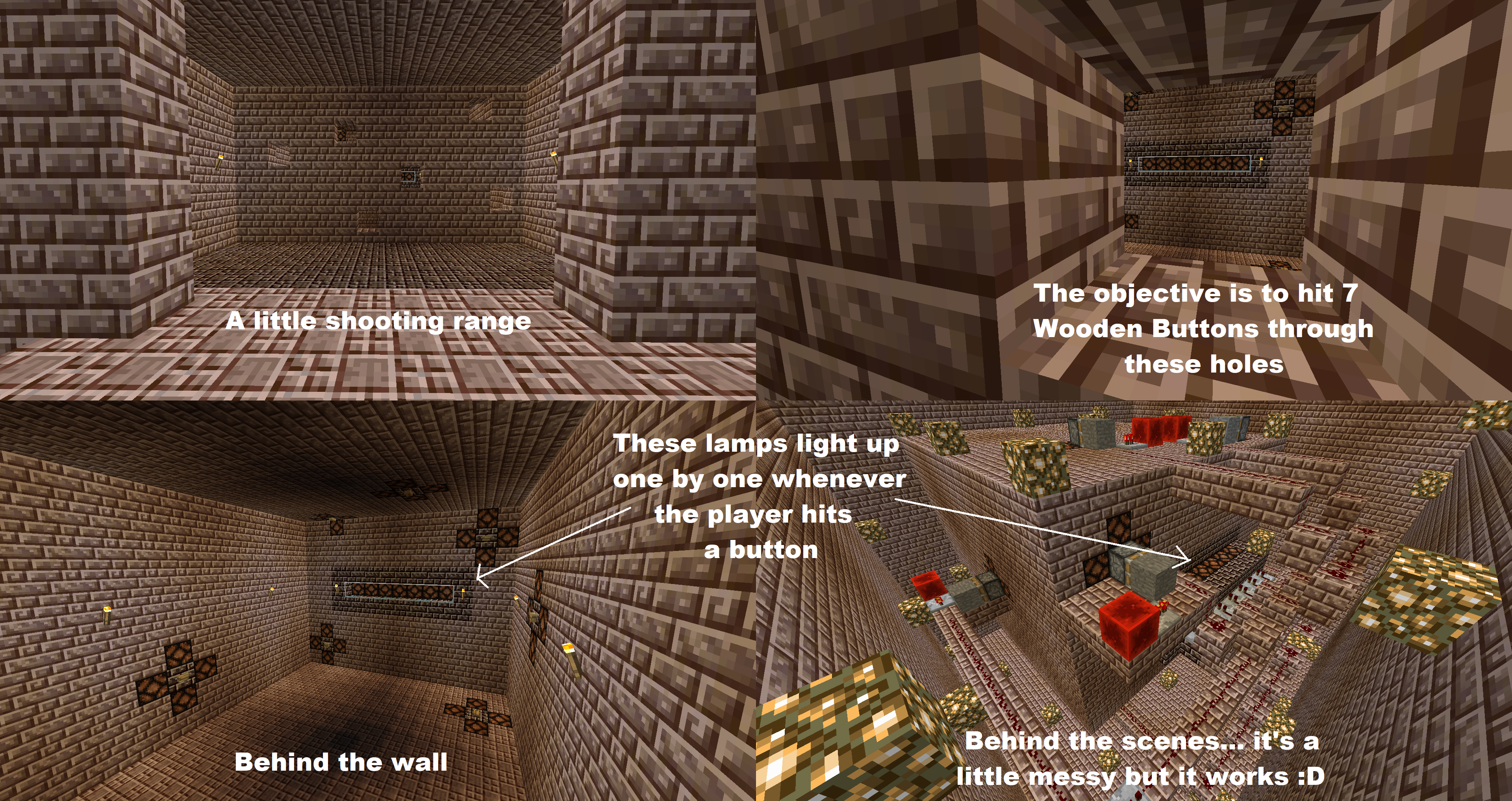 Thumbnail The Overworld Crypt is the final frontier in the Overworld. A dungeon with various puzzles that when solved, unlock the path to the Overworld's Past! This one's a little shooting range.