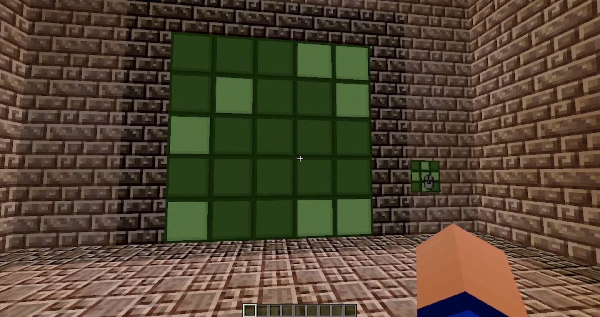Thumbnail The Overworld Crypt contains a fully functioning 5x5 Lights Out puzzle, implemented purely with CraftTweaker.
