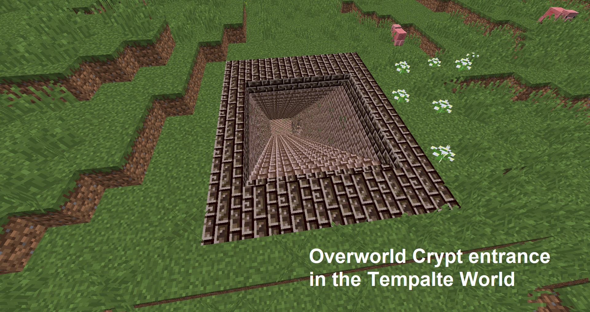 Thumbnail The player will find out where to search for the Overworld Crypt entrance through the Idol of Origination (Tamagotchi) storyline.