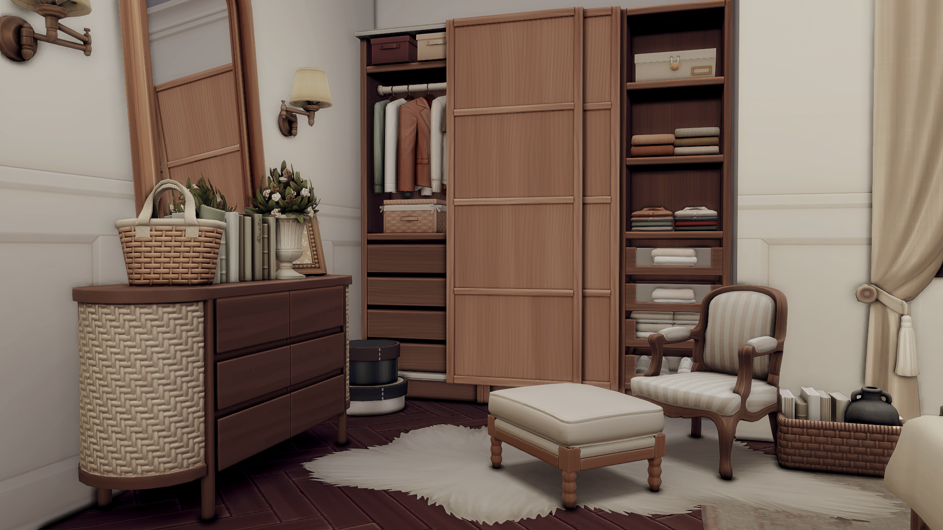 Beige bedroom