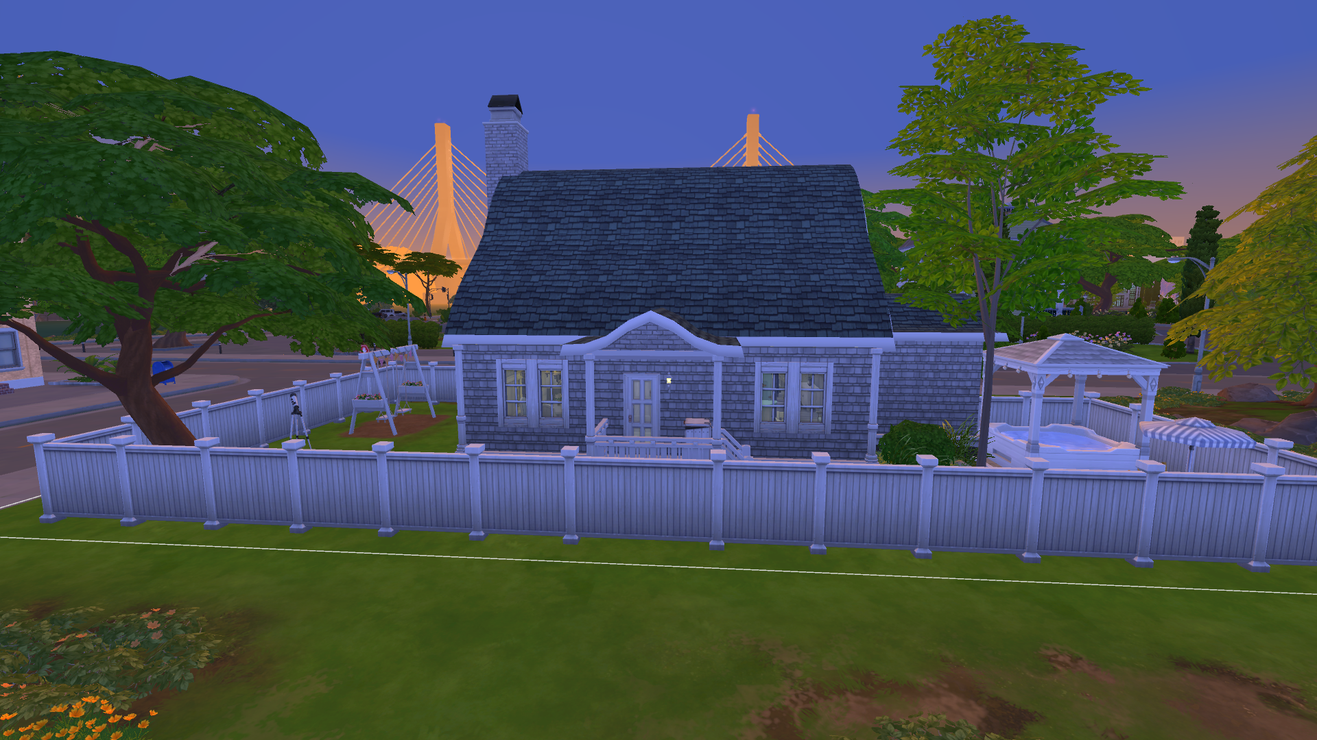 Thumbnail The rear of the home