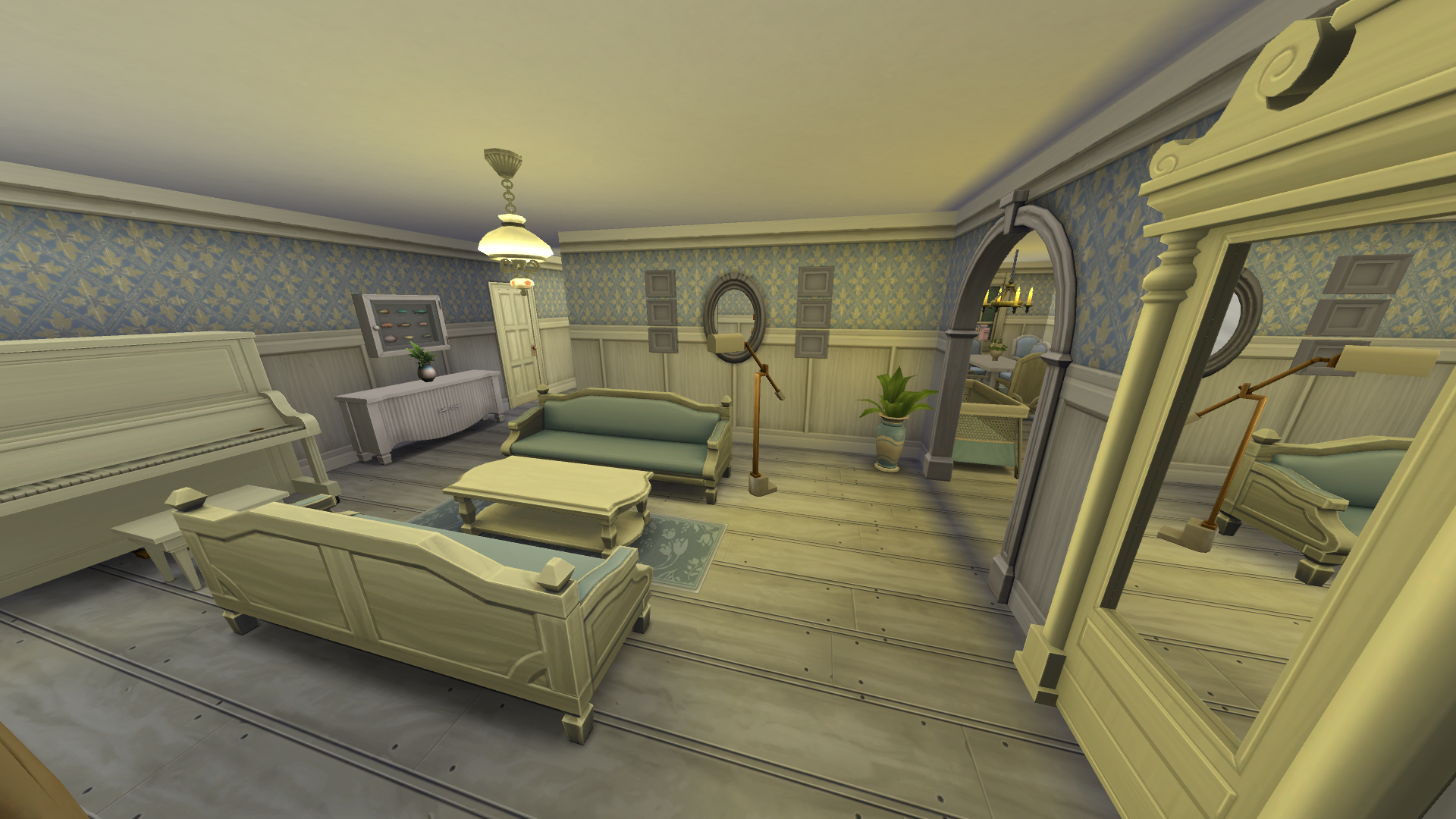 Thumbnail Entering the home brings you to the front sitting room