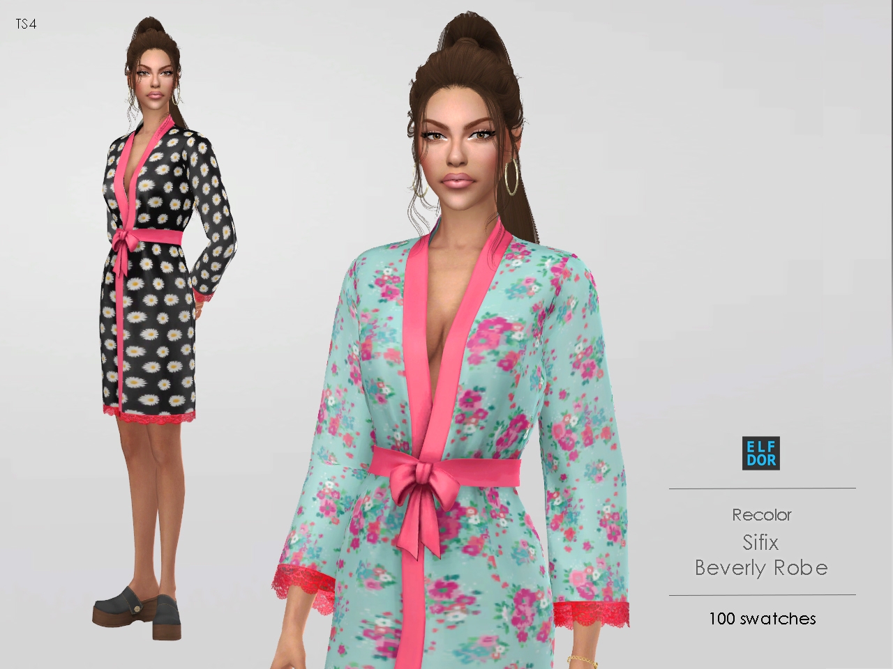 Sifix Beverly Robe Rc Screenshots The Sims 4 Create A Sim Curseforge