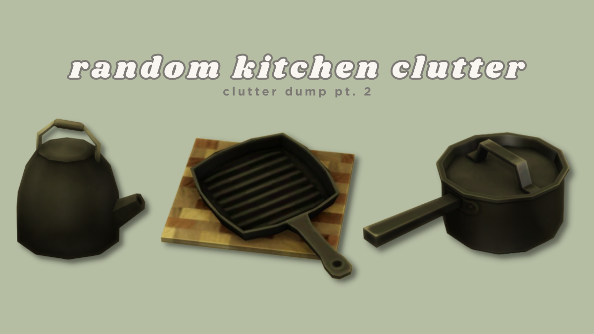 Kitchen Clutter - Screenshots - The Sims 4 Build / Buy - CurseForge