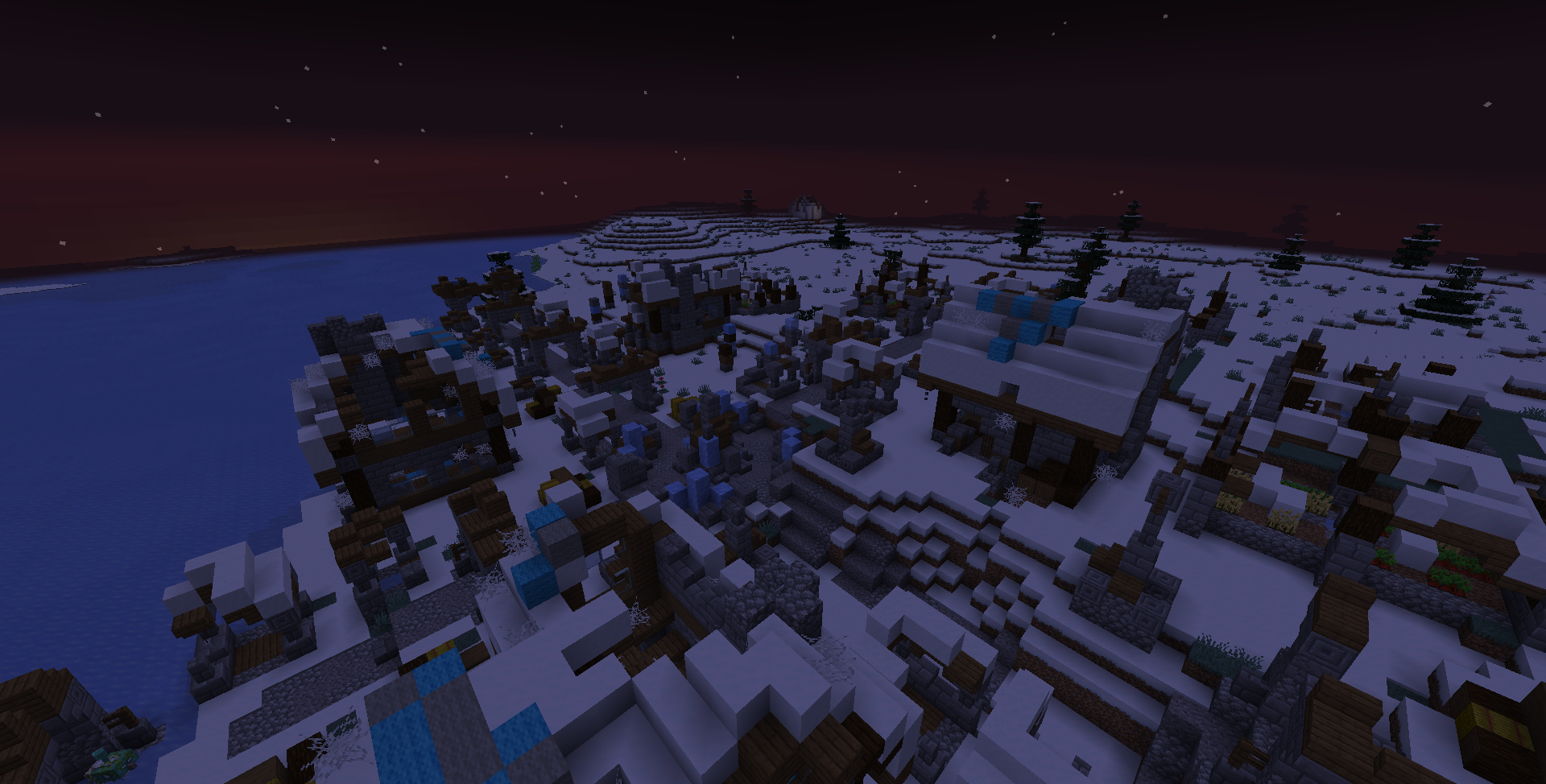Thumbnail An abandoned tundra village. An igloo can be seen in the distance.