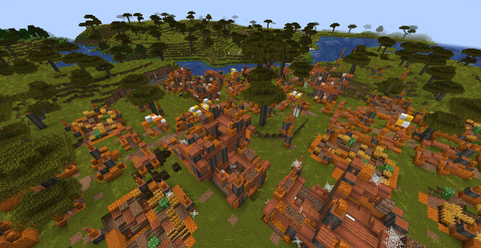 Thumbnail An abandoned savanna village.