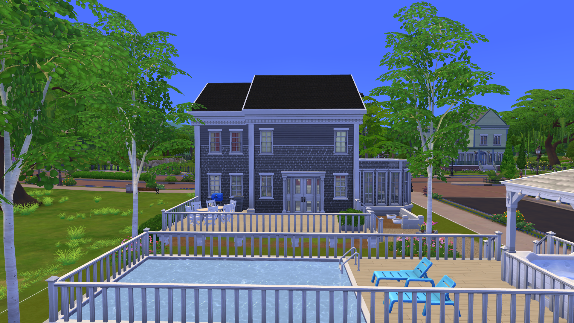 Thumbnail Rear of the home, plus the pool deck
