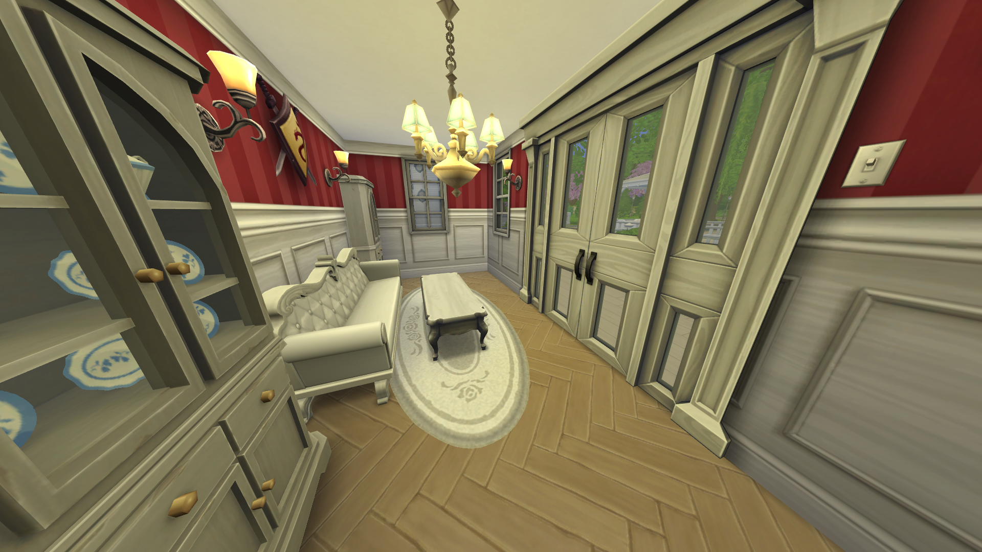 Thumbnail Before you get to the patio deck, you reach the rear sitting room. Get ready.. to sit!