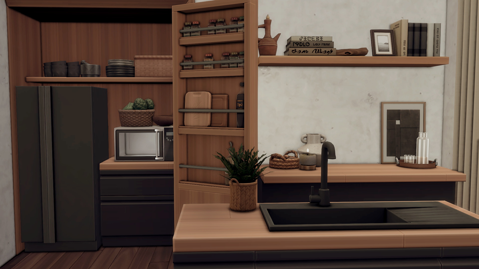 Mid Century Modern kitchen - Screenshots - The Sims 4 Rooms / Lots 