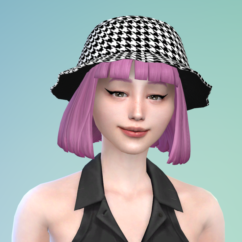 bucket hat with houndtooth pattern (8 VARIATIONS) - Screenshots - The ...